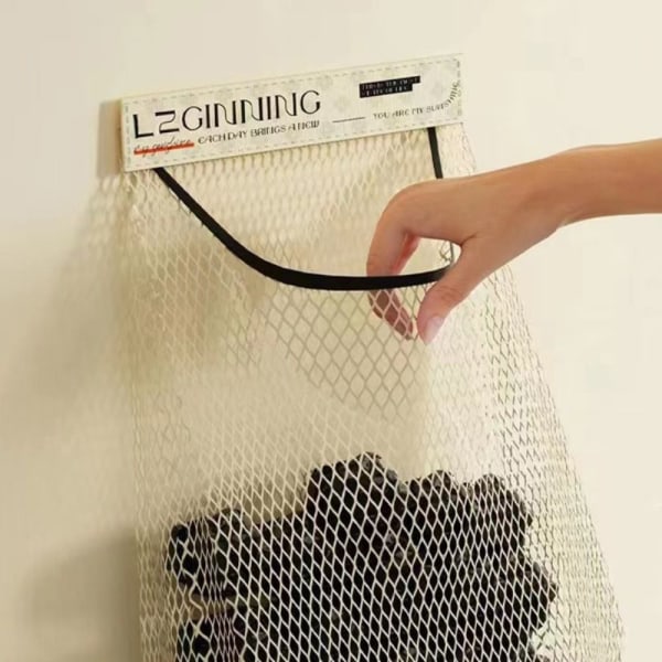 Nettoppbevaringspose Mesh Bag BEIGE Beige