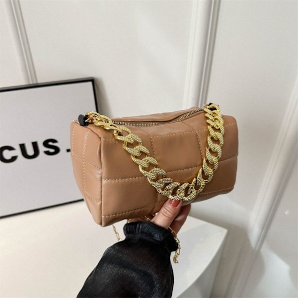 Skulderveske Underarmsveske KHAKI Khaki