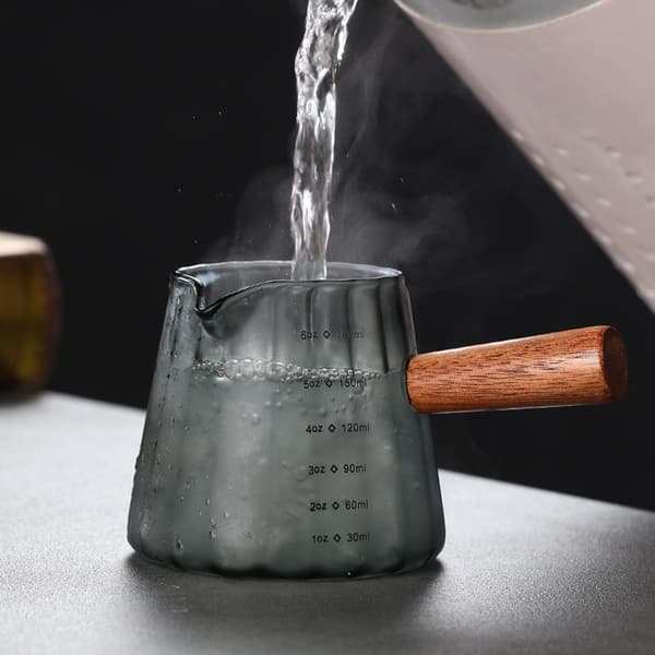 Kaffeextraktionskopp Italiensk Espresso Oz Kopp KLAR Clear