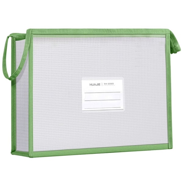 Mesh vetoketjullinen pussipussi Läpinäkyvä tiedostolaukku STYLE 4 STYLE 4 Style 4