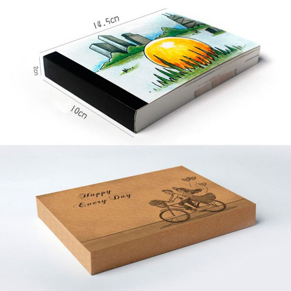 Skjul Ring Flipbook Håndvendt Bog Flip Book Kit A A A