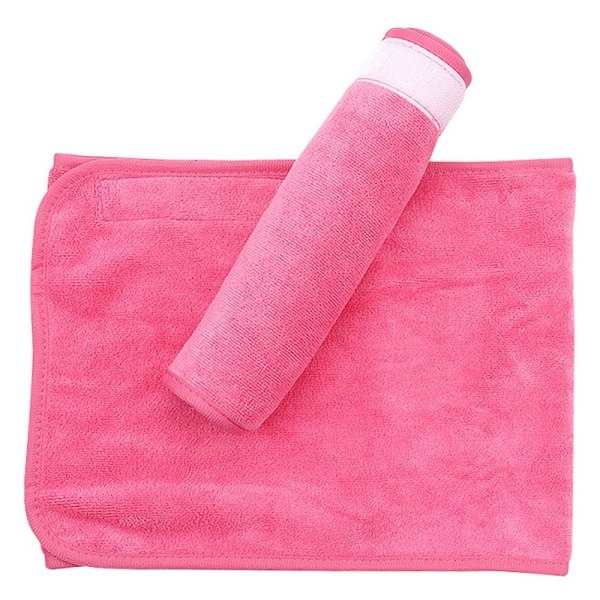 Mikrofiberhandduk Ansiktsmassage Pannband ROSA Pink