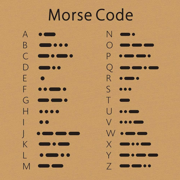 Morse Code Armbånd Perle Armbånd GIV ALDRIG OP GIV ALDRIG OP Never Give Up