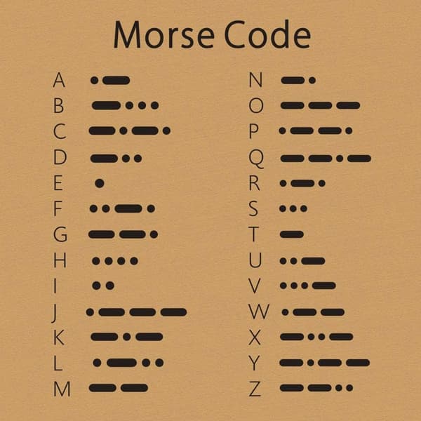 Morse Code Armbånd Perlearmbånd HELD HELD Luck