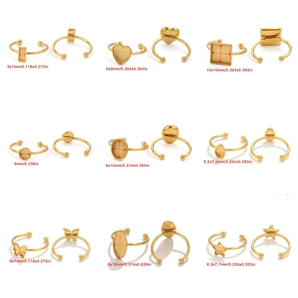 Ringbasram Öppna Ringinställningar 5 5 5