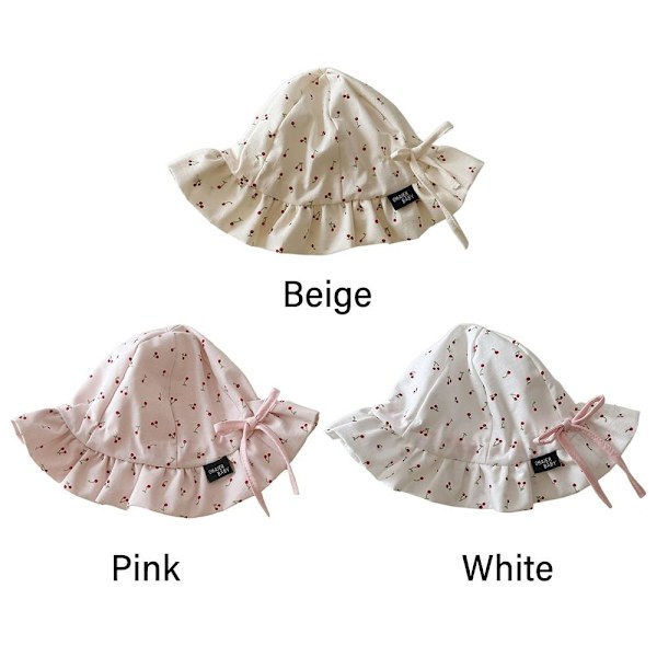 Kids Bucket Hat Baby Caps BEIGE beige