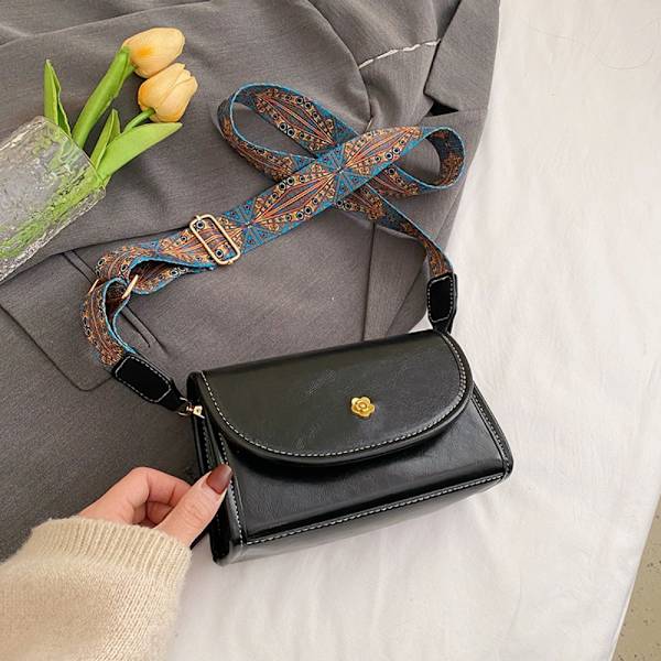 Skuldertaske Firkantet taske SORT Black