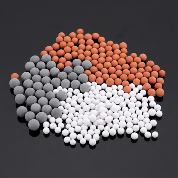 Duschfilter Badbollsfilter GRÅ RÖD 80G GRÅ RÖD 80G grey red 80g