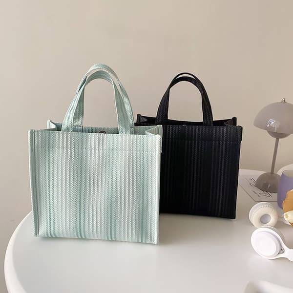 Skuldertaske Indkøbstaske SORT BLACK