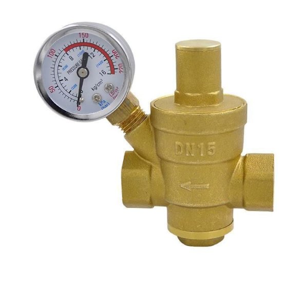 Vandtryksregulator G1/2 trykreducerende ventiltryk