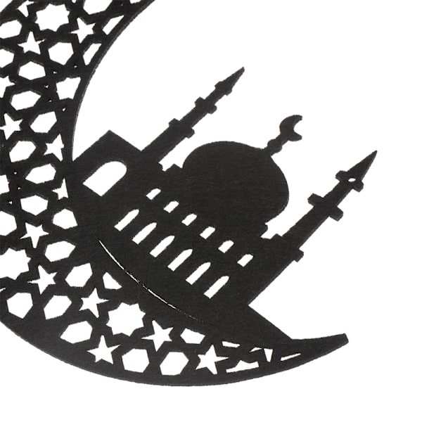 4 stk Eid Mubarak Henger Ramadan Dekor DIY Håndverk