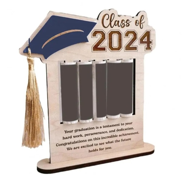 Graduation Money Holders Graduation Card BLÅTT blue