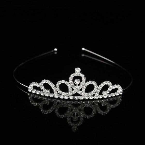 Kristallbröllop Tiaror Queen Princess Crown F F F