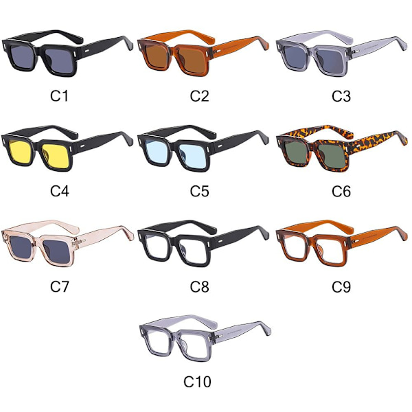Fyrkantiga solglasögon Ocean Lens Solglasögon C5 C5 C5