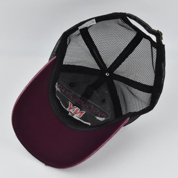 Baseballcaps med bokstavbroderi, netting, snapback, GRÅ GRÅ grey