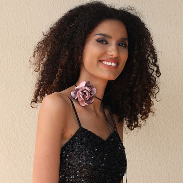 Blomsterchoker Choker-halskjede 2 2 2