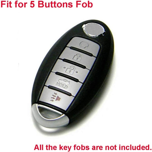 Silikon Keyless Entry Remote Car Smart Key Fob Cover