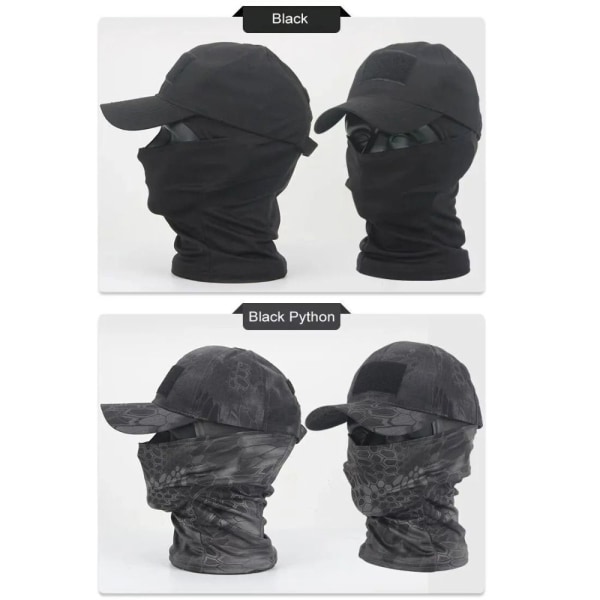 Camouflage Balaclava Mask Sommer Baseball Caps 03 03 03