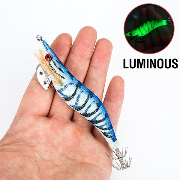 Puiset katkaravun vieheet Squid koukku 8cm/7.6GRED RED 8cm/7.6gRed
