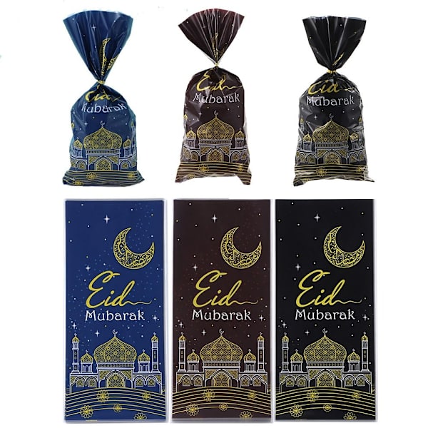 50 stk. Eid Mubarak Slikposer Kagepose KAFFE