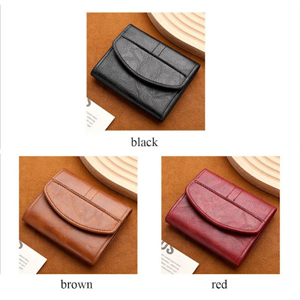 Kort plånboksväska BRUNT 11 KORTSPLATS 11 KORTSPLATS brown 11 card slots-11 card slots