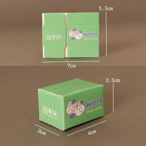 5 stk. Karton Express Box Miniature Express Box 3 3 3
