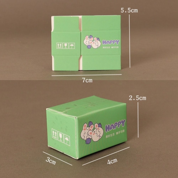 5 stk Kartong Express Box Miniature Express Box 4 4 4