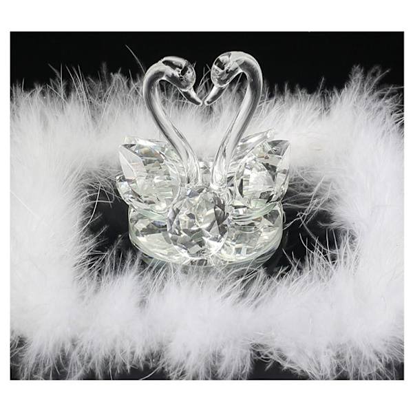 Crystal Swan Ornament Home Decoration and Accessories C C C