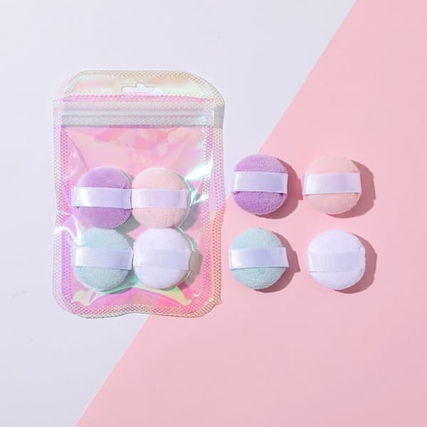 Sormipuffi Kristallisametti 4 kpl 4pcs