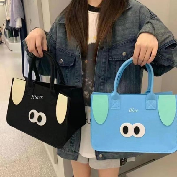 1st Filt tygpåse Shoppingväska BLÅ BLÅ blue