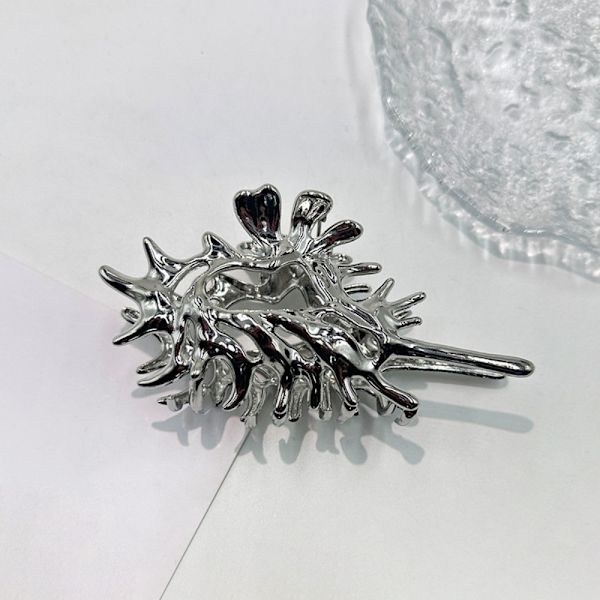Alien Conch Octopu Hårklyper Y2K Hårklype E E E