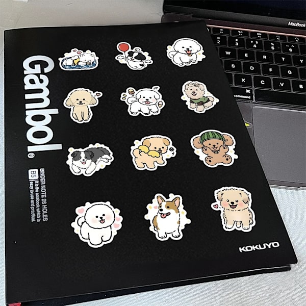 70 stk Stupid Cute Dog Stickers Graffiti Sticker Ornament