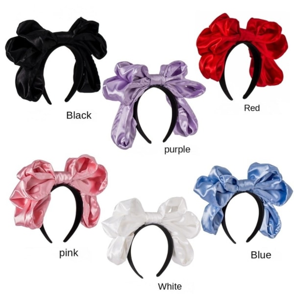 Big Bow otsapanta Bowknot Hair Hoop PINK pink