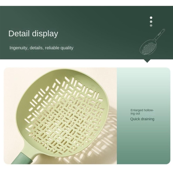 Big Colander Pasta Colander GRØN green