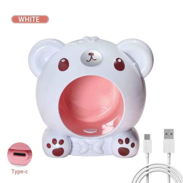 Mini Negletørrer UV LED Neglelampe HVID white