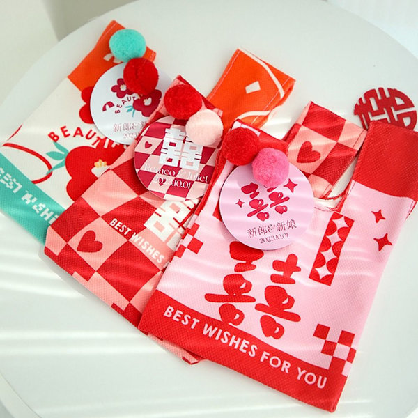 Stickad handväska Candy Box I I I