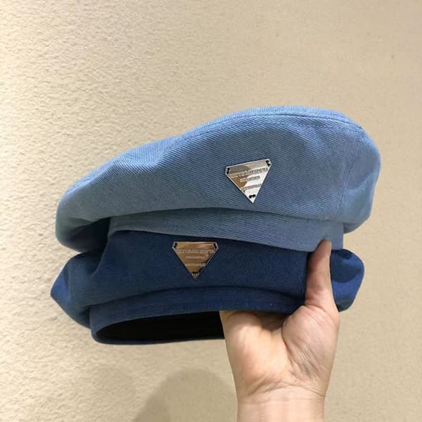 Denim Beret Hatte Malerkasket C C C