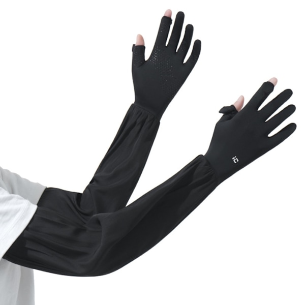 Ice Silk Sleeve Solbeskyttelsesærmer SORT black