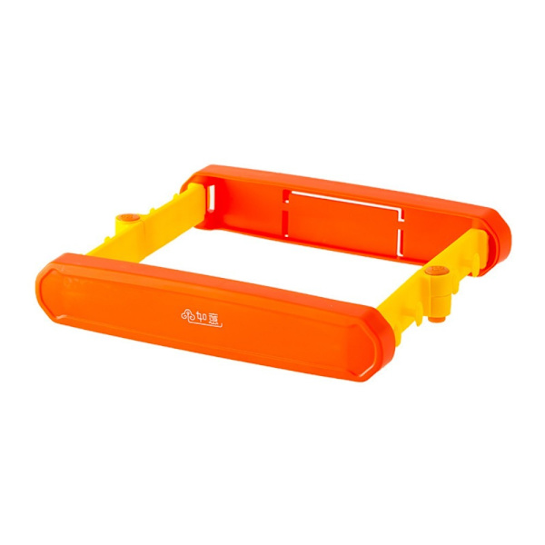 Dörr Väggmonterad soppåshylla soptunna soppåse ORANGE orange