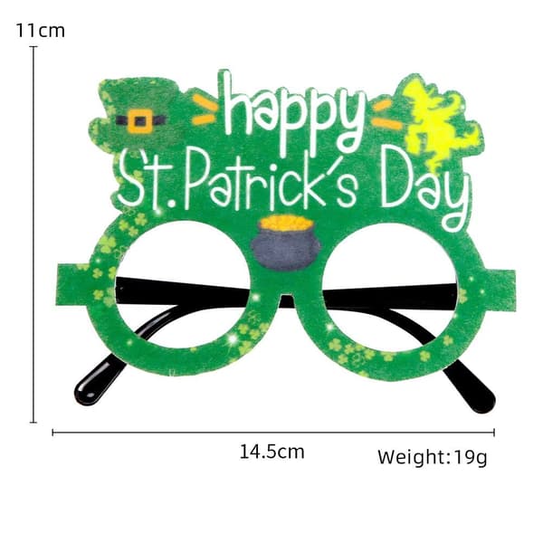 St. Patricks Dag Briller Kløver Briller 10 10 10