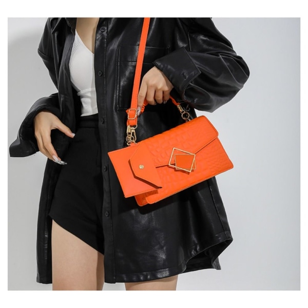 Crossbody Bag Messenger Bag ORANGE Orange