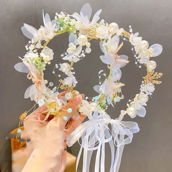 Fe Blomsterhårbånd Hårbånd HODEBÅND HODEBÅND headband