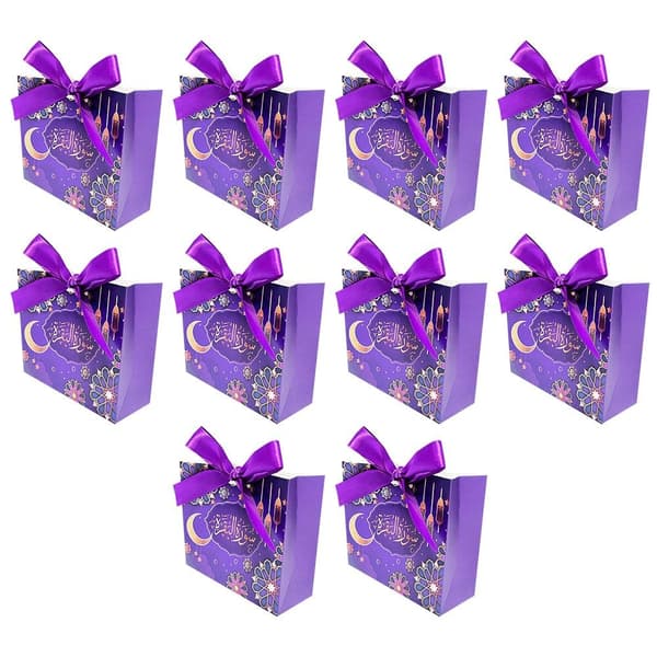 10 st Eid Mubarak Godisask PURPLE