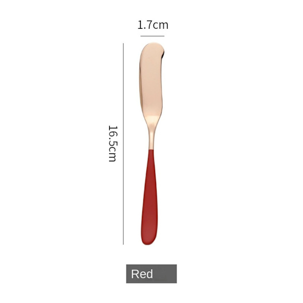 Smørspreder Ostespreder RØD Red