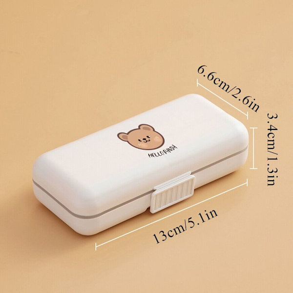 Pill Organizer Pill Oppbevaringsboks SSTYLE2 STYLE2 Sstyle2