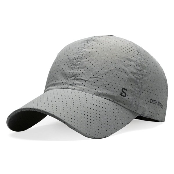 Baseballkeps Cap VIT ANDNINGSSTIL ANDNINGSSTIL White Breathable Style-Breathable Style