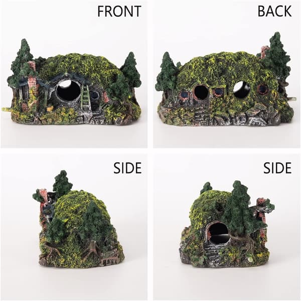 Hålhus Skydd Akvarium Ornament Dvärg Hus