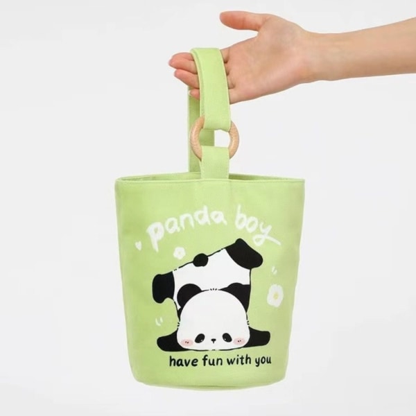 Panda Bucket Bag Lunchpåse 1 1 1