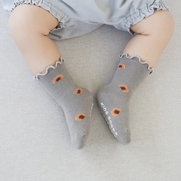 1 par Babysokker Korte Rørstrømper BLÅ S blue S