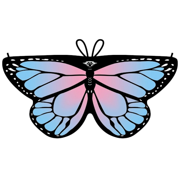 Butterfly Cape Butterfly Wings Sjal 06 06 06